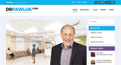 Desktop Screenshot of drpawluk.com